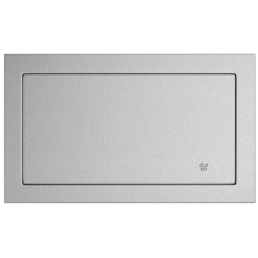[P765-S] Duten trappe d'introduction rectangulaire avec battant, inox brossé - Garantie 25 ans