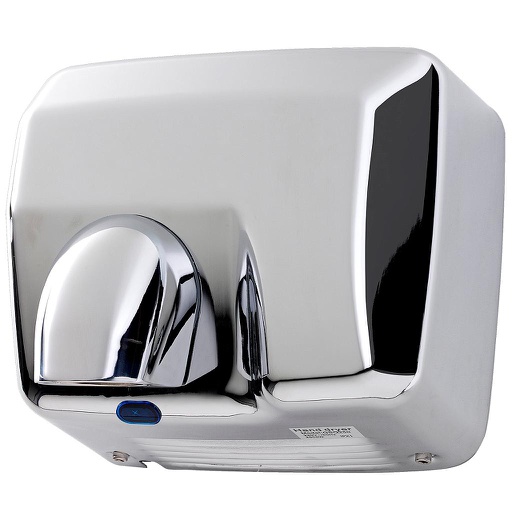 [M435-B] Duten 5477 sèche-mains automatique avec buse orientable 360°, inox brillant - Garantie 5 ans
