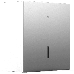 [H130-B] AP - Distributeur papier hygiénique jumbo, inox brillant