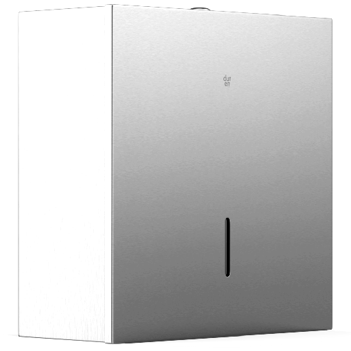 [H130-B] AP - Distributeur papier hygiénique jumbo, inox brillant