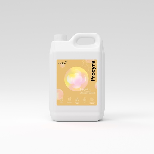 [3141] Vortha PROCYRA détartrant désinfectant alimentaire concentré DDA / 5L