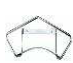 [S_LB000128] SEKO support mural inox pour tuyau